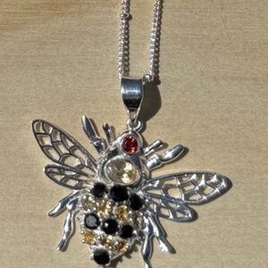 Bee Pendant Necklace